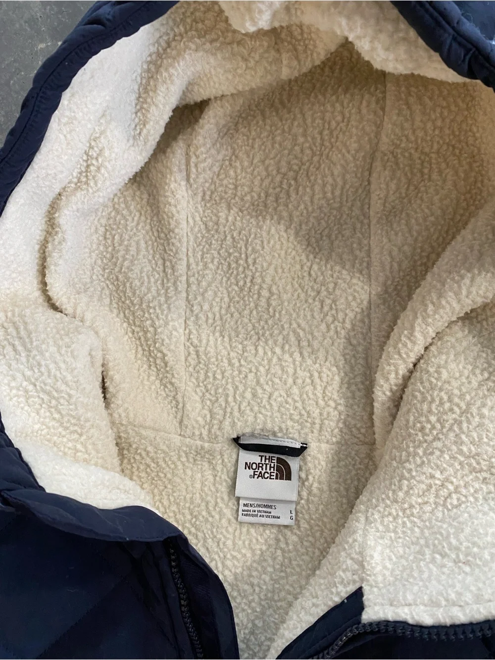 The North Face Face Cuchillo Insulated Full-Zip Hoodie Sz L Men’s  (Ago A-1)
